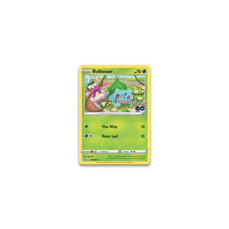 Pokemon TCG: Pokemon GO Pin Collection - Bulbasaur Card Game Pokemon