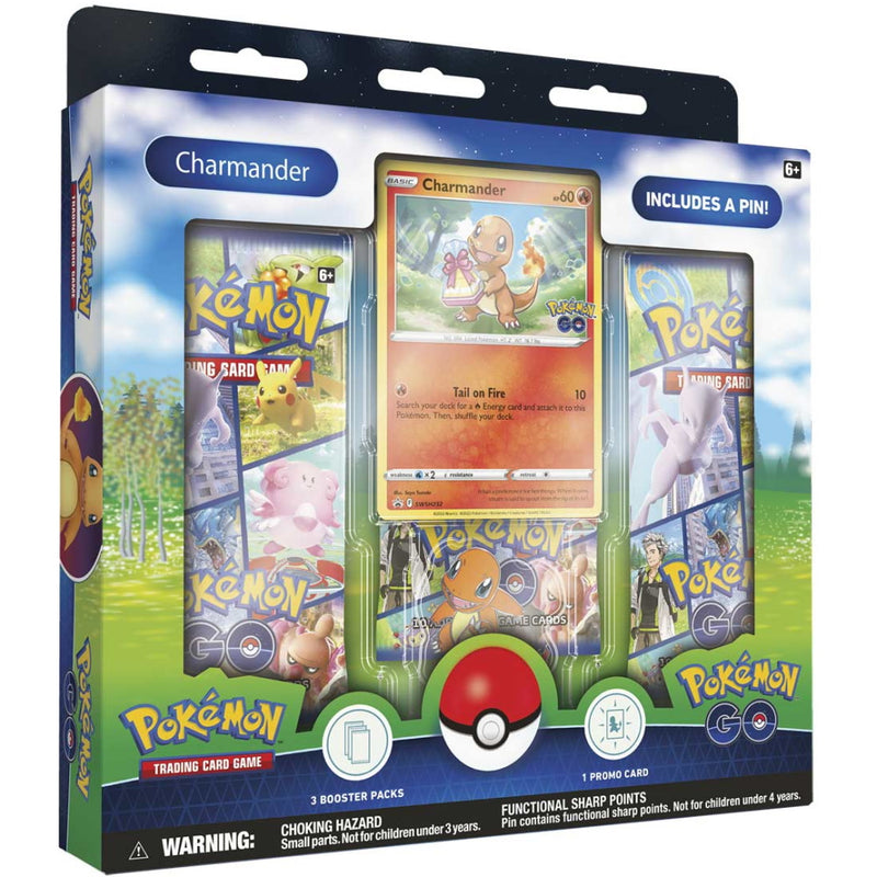 Pokemon TCG: Pokemon GO Pin Collection - Charmander Card Game Pokemon