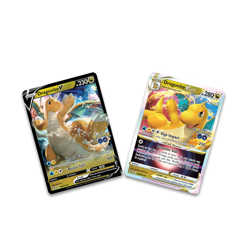 Pokemon TCG: Pokemon GO Premier Deck Holder Collection - Dragonite VSTAR Card Game Pokemon