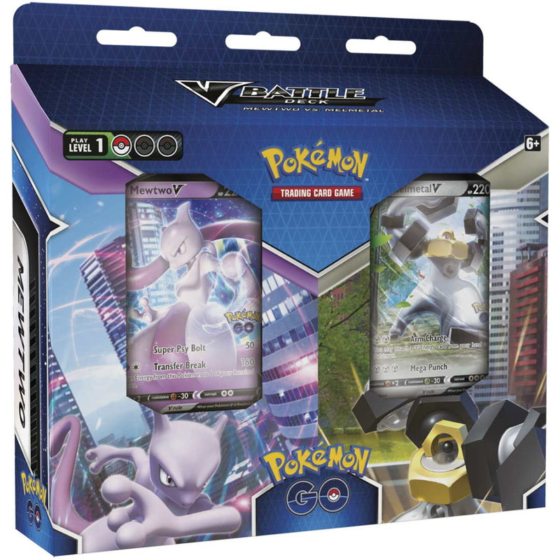 Pokemon TCG: Pokemon GO V Battle Deck - Mewtwo vs. Melmetal Card Game Pokemon