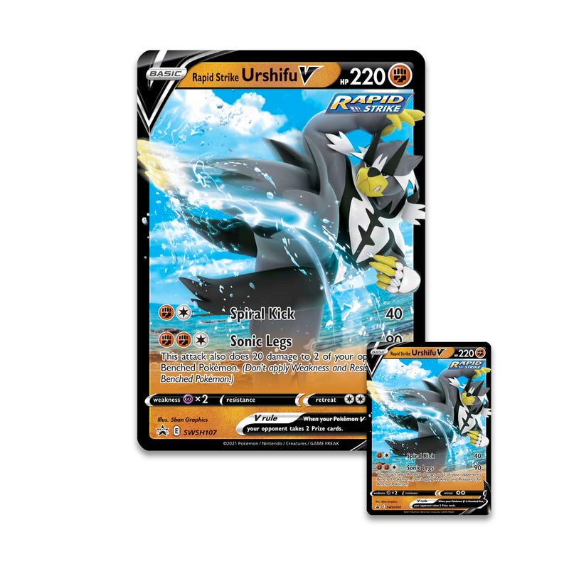 Pokemon TCG: Rapid Strike Urshifu V Box Card Game Pokemon
