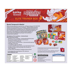 Pokemon TCG: Sun & Moon - Unbroken Bonds Elite Trainer Box Card Game Pokemon