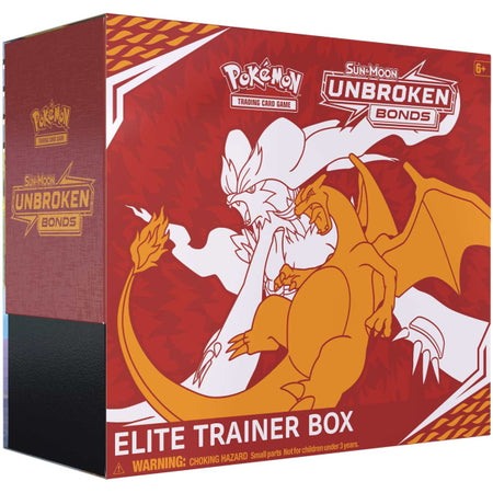 Pokemon TCG: Sun & Moon - Unbroken Bonds Elite Trainer Box Card Game Pokemon
