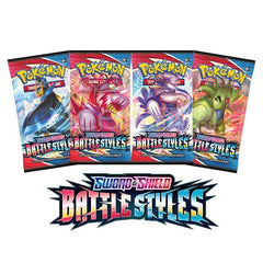 Pokemon TCG: Sword & Shield - Battle Styles Booster Pack Card Game Pokemon