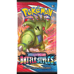 Pokemon TCG: Sword & Shield - Battle Styles Booster Pack Card Game Pokemon