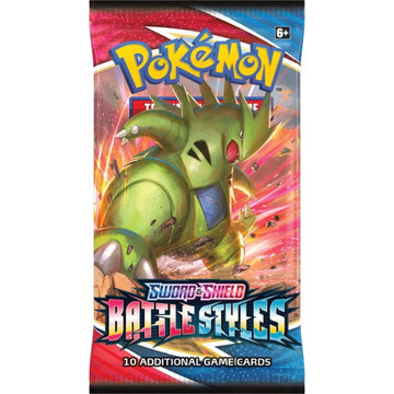 Pokemon TCG: Sword & Shield - Battle Styles Booster Pack Card Game Pokemon