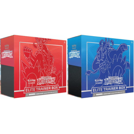Pokemon TCG: Sword & Shield - Battle Styles Elite Trainer Box - Set of 2 Card Game Pokemon