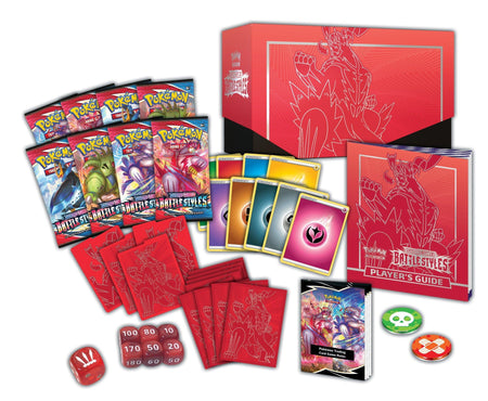 Pokemon TCG: Sword & Shield Battle Styles Elite Trainer Box - Single Strike Urshifu Card Game Pokemon