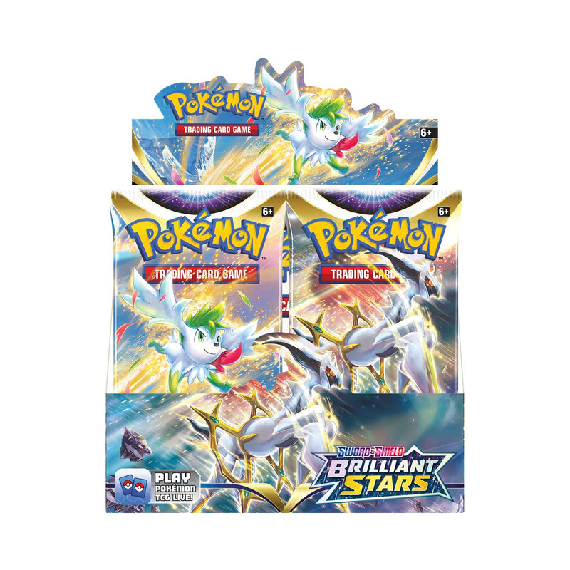 Pokemon TCG: Sword & Shield - Brilliant Stars Booster Display Box - 36 Packs Card Game Pokemon