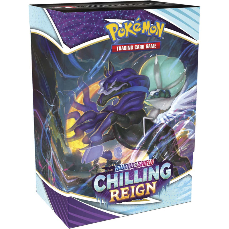 Pokemon TCG: Sword & Shield - Chilling Reign Build & Battle Display Box - 10 Count Card Game Pokemon