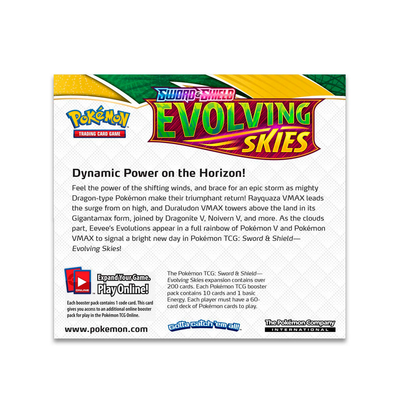 Pokemon TCG: Sword & Shield - Evolving Skies Booster Box - 36 Packs Card Game Pokemon