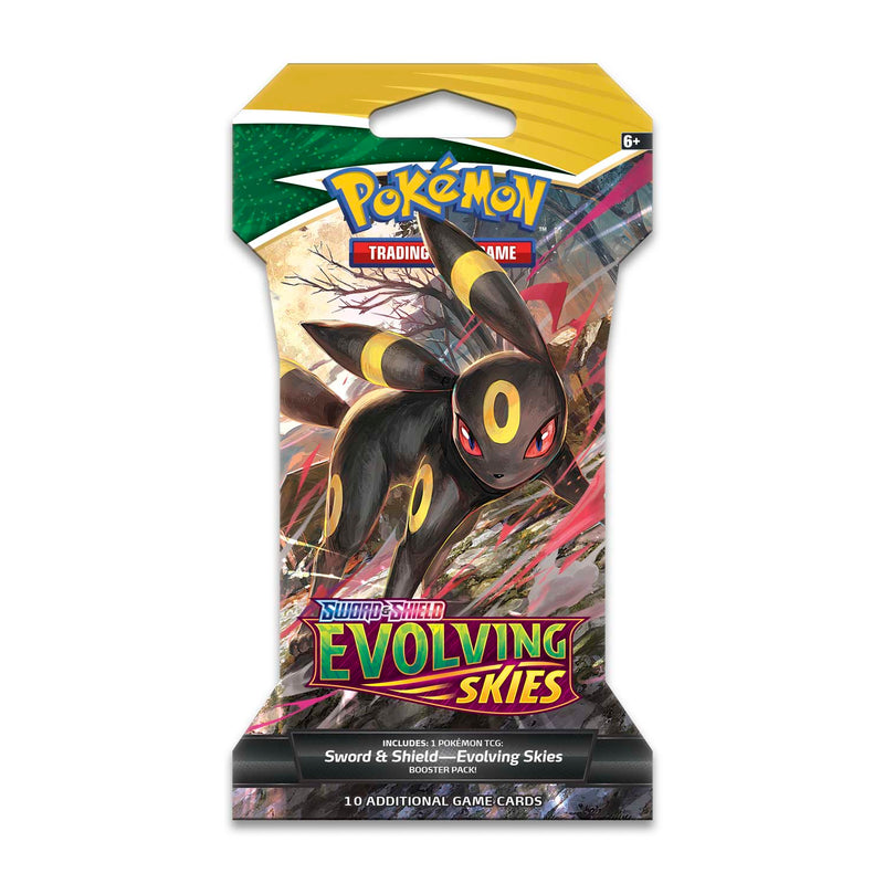Pokemon TCG: Sword & Shield - Evolving Skies Sleeved Booster Pack Card Game Pokemon