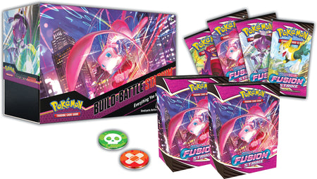 Pokemon TCG: Sword & Shield - Fusion Strike Build & Battle Stadium Card Game Pokemon