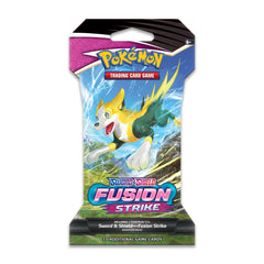 Pokemon TCG: Sword & Shield - Fusion Strike Sleeved Booster Pack Card Game Pokemon