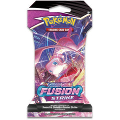 Pokemon TCG: Sword & Shield - Fusion Strike Sleeved Booster Pack Card Game Pokemon
