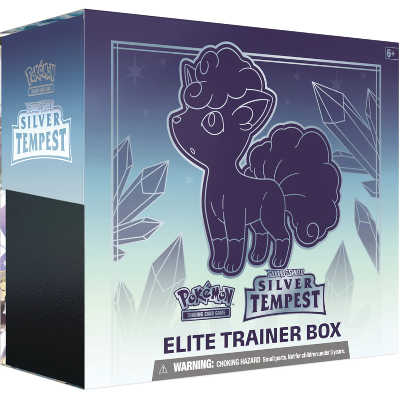 Pokemon TCG: Sword & Shield - Silver Tempest Elite Trainer Box Card Game Pokemon