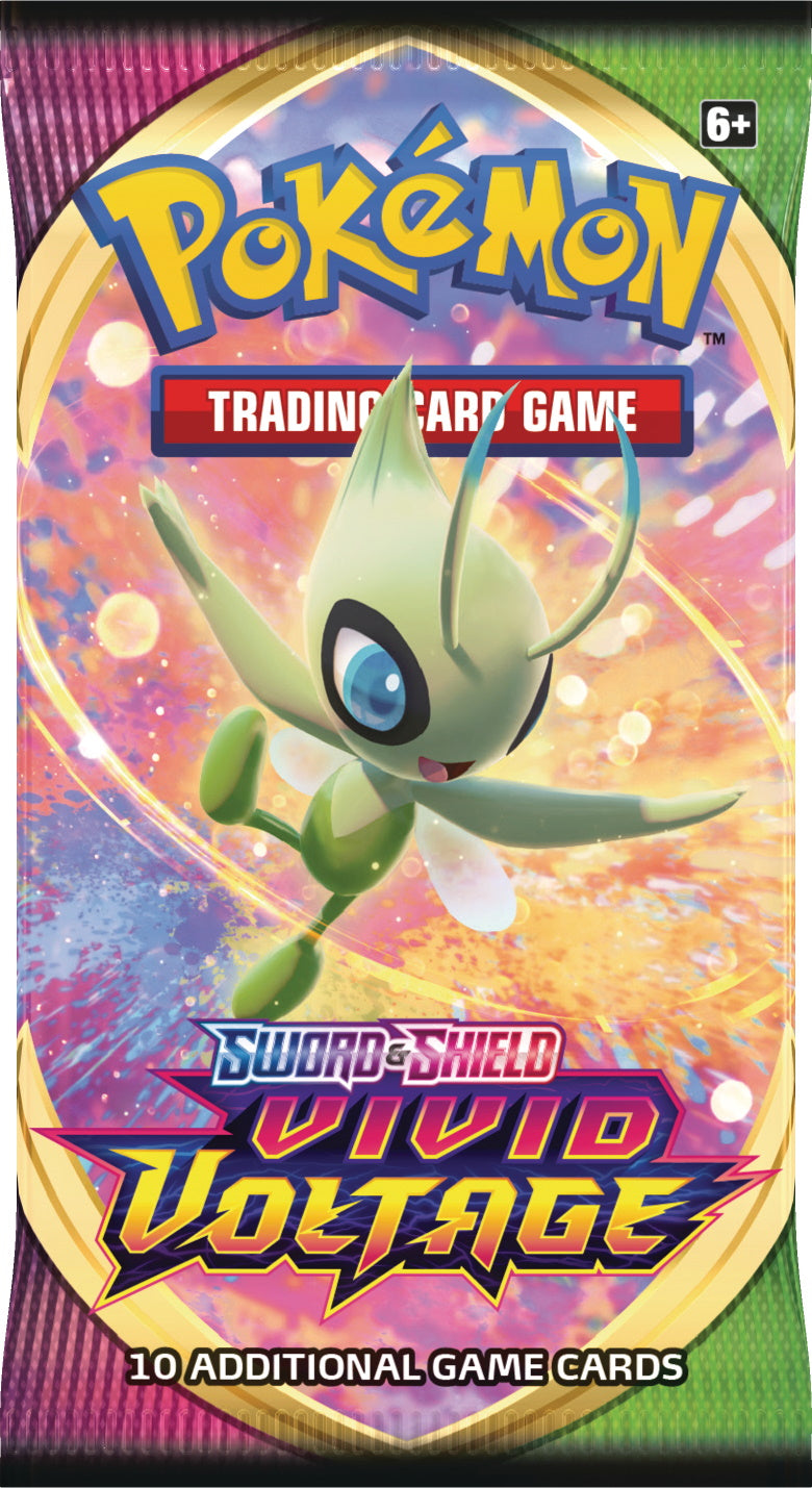 Pokemon TCG: Sword & Shield - Vivid Voltage Booster Pack Card Game Pokemon