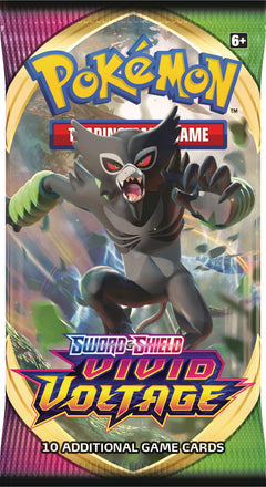 Pokemon TCG: Sword & Shield - Vivid Voltage Booster Pack Card Game Pokemon