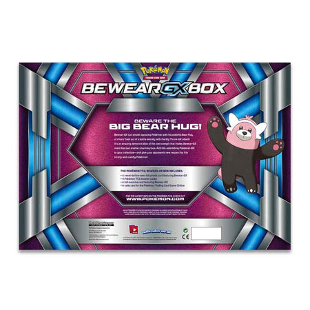 Pokemon TCG: Bewear-GX Box Card Game Nintendo