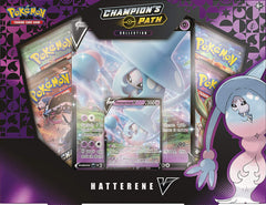 Pokemon TCG: Champion's Path Collection - Hatterene V Card Game Nintendo