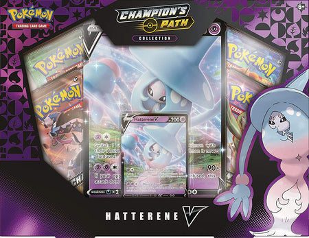 Pokemon TCG: Champion's Path Collection - Hatterene V Card Game Nintendo