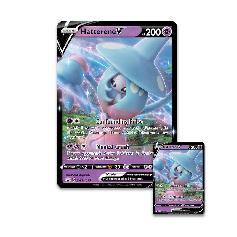 Pokemon TCG: Champion's Path Collection - Hatterene V Card Game Nintendo