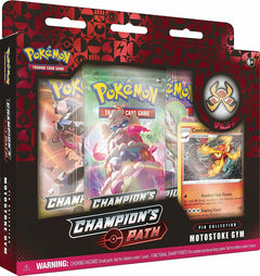 Pokemon TCG Champion's Path: Pin Collection Box - Turfield/Hulbury/Motostoke Card Game Nintendo