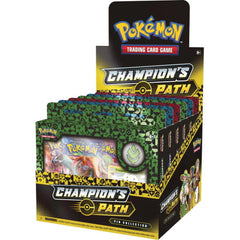 Pokemon TCG Champion's Path: Pin Collection Box - Turfield/Hulbury/Motostoke Card Game Nintendo