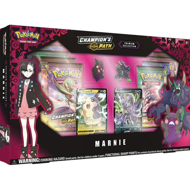 Pokemon TCG: Champion's Path Premium Collection - Marnie Card Game Nintendo