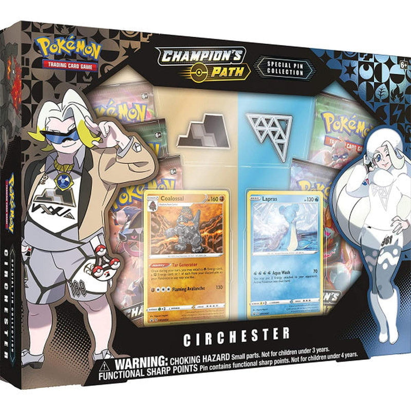 Pokemon TCG Champion's Path: Special Pin Collection - Circhester Card Game Nintendo