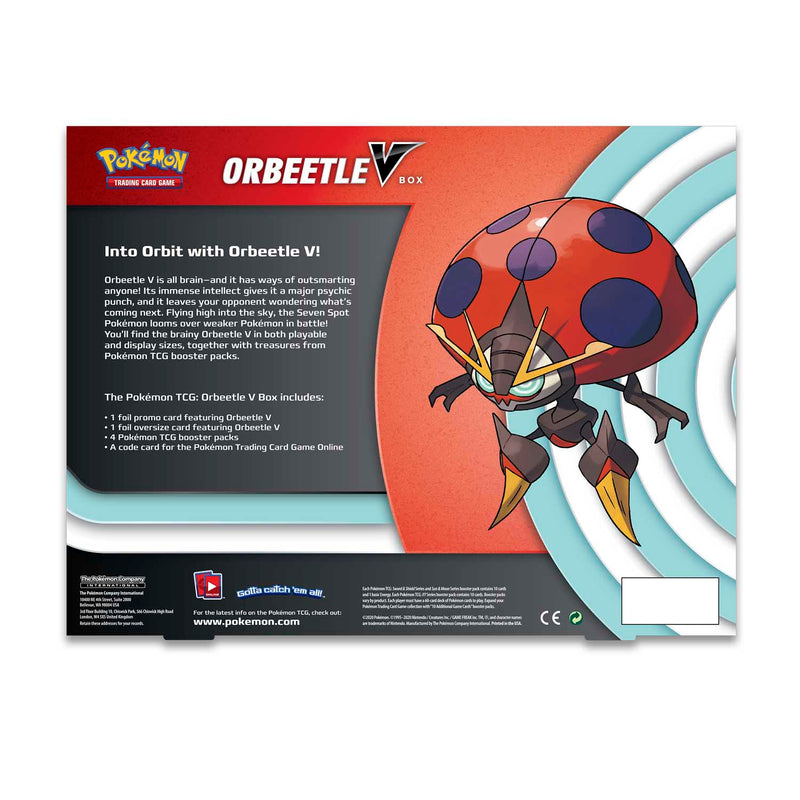 Pokemon TCG: Orbeetle V Box Card Game Nintendo