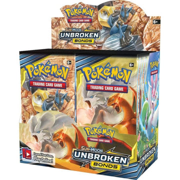 Pokemon TCG: Sun & Moon - Unbroken Bonds Booster Box - 36 Packs Card Game Pokemon