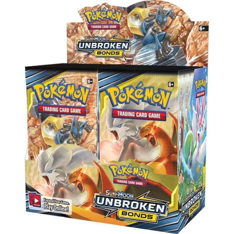 Pokemon TCG: Sun & Moon - Unbroken Bonds Booster Box - 36 Packs Card Game Pokemon