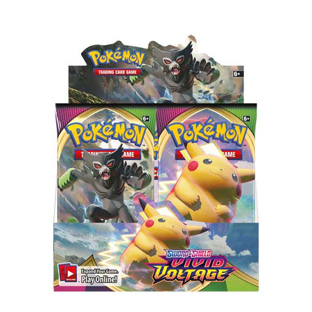 Pokemon TCG: Sword & Shield - Vivid Voltage Booster Box - 36 Packs Card Game Pokemon