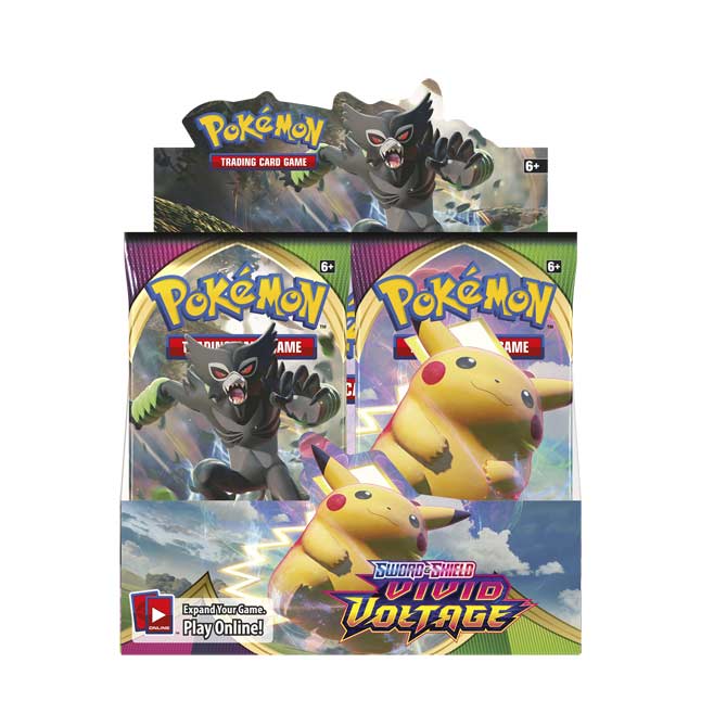 Pokemon TCG: Sword & Shield - Vivid Voltage Booster Box - 36 Packs Card Game Pokemon
