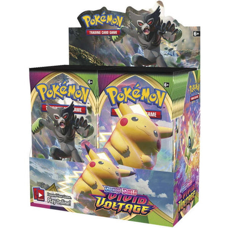 Pokemon TCG: Sword & Shield - Vivid Voltage Booster Box - 36 Packs Card Game Pokemon