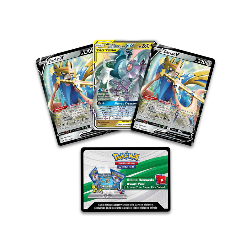 Pokemon TCG: Zacian V League Battle Deck Card Game Nintendo