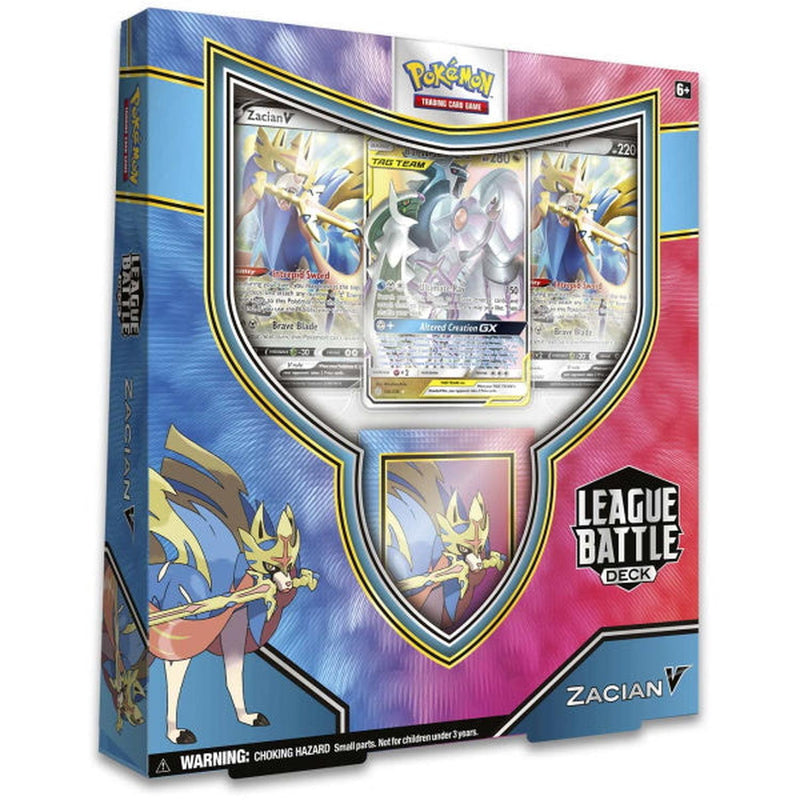 Pokemon TCG: Zacian V League Battle Deck Card Game Nintendo