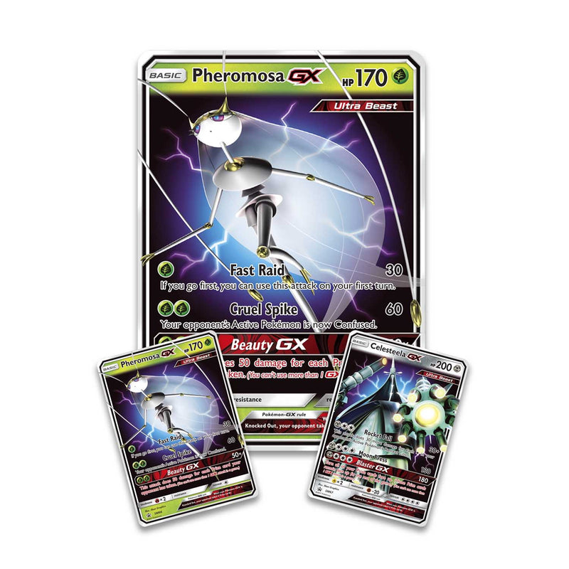 Pokemon TCG: Ultra Beasts GX Premium Collection - Pheromosa & Celesteela Card Game Pokemon