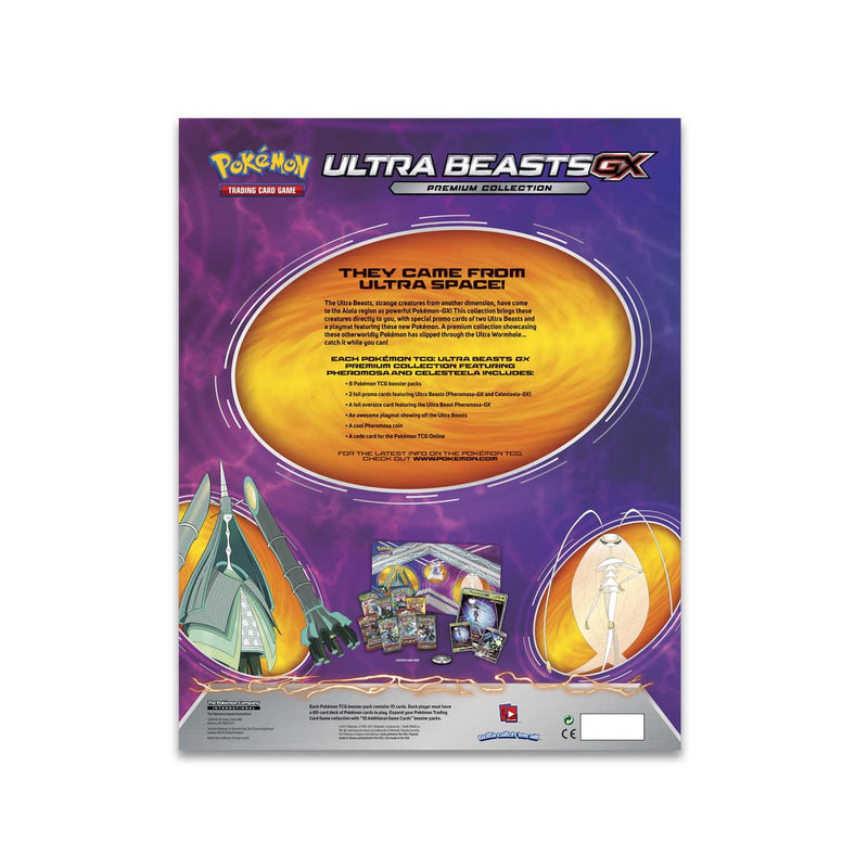 Pokemon TCG: Ultra Beasts GX Premium Collection - Pheromosa & Celesteela Card Game Pokemon