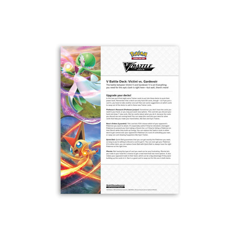Pokemon TCG: V Battle Deck - Victini vs. Gardevoir Card Game Pokemon
