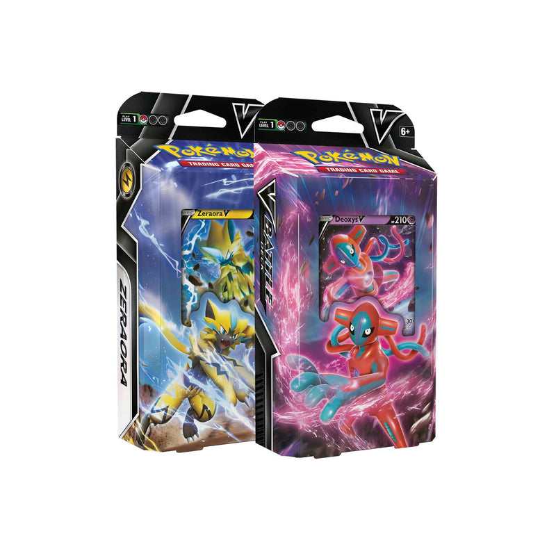 Pokemon TCG: V Battle Deck - Zeraora vs. Deoxys Card Game Pokemon
