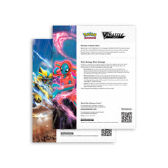 Pokemon TCG: V Battle Deck - Zeraora vs. Deoxys Card Game Pokemon