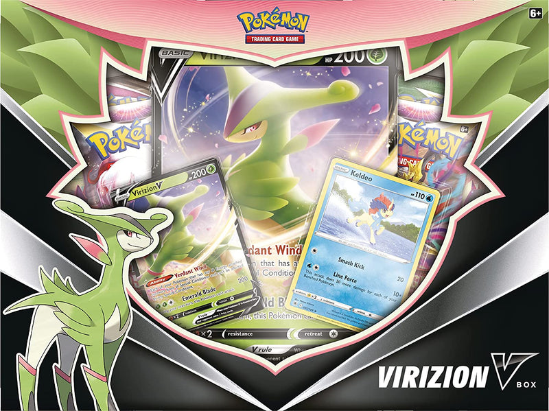 Pokemon TCG: Virizion V Box Card Game Pokemon