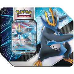 Pokemon TCG: V Strikers Tin - Empoleon V Card Game Pokemon