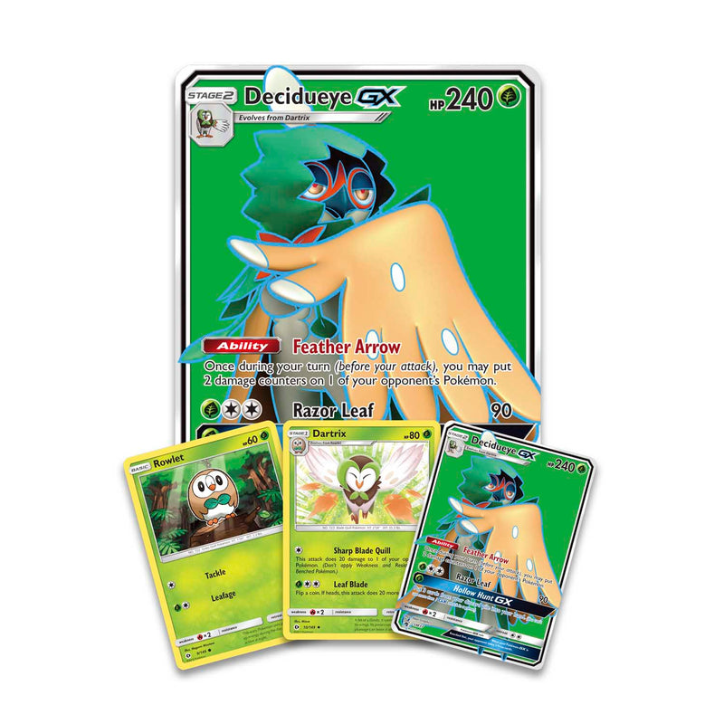 Pokemon TCG: Sun & Moon Guardians Rising - Decidueye GX Premium Collection Box Card Game Pokemon