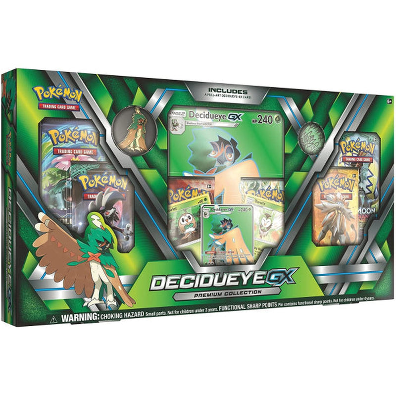 Pokemon TCG: Sun & Moon Guardians Rising - Decidueye GX Premium Collection Box Card Game Pokemon