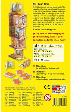 Rhino Hero Card Game HABA