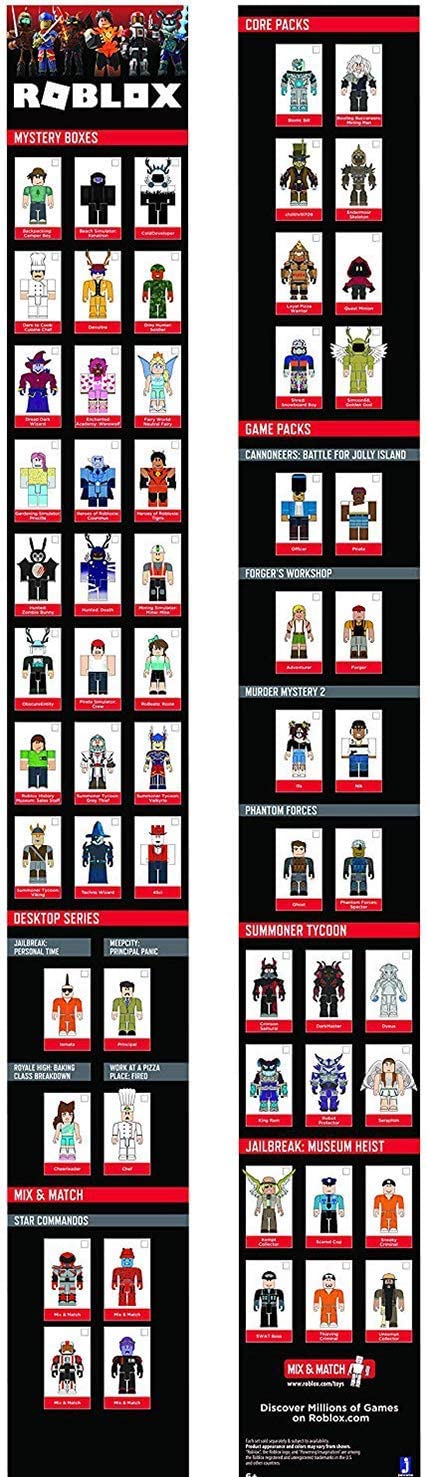 Roblox Action Collection - Jailbreak: Museum Heist - 33 Piece Playset Toys & Games Jazwares
