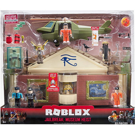 Roblox Action Collection - Jailbreak: Museum Heist - 33 Piece Playset Toys & Games Jazwares